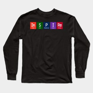 Inspire Chemistry Periodic Table Fun Long Sleeve T-Shirt